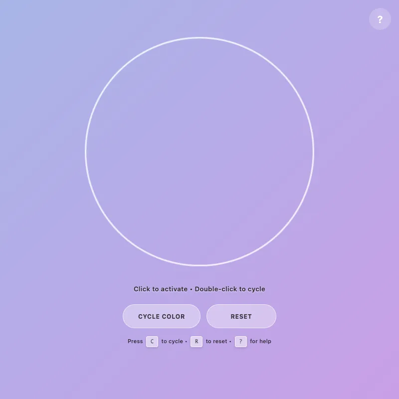 Render of circle · chain · Haiku 4.5, step 040