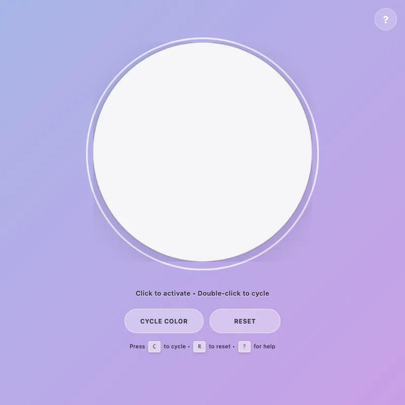 Render of circle · chain · Haiku 4.5, step 045