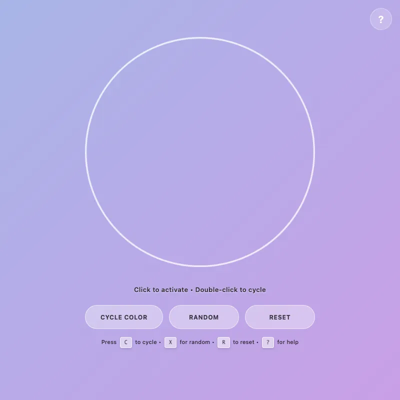 Render of circle · chain · Haiku 4.5, step 051