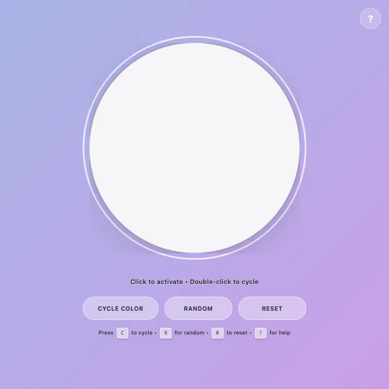Render of circle · chain · Haiku 4.5, step 057
