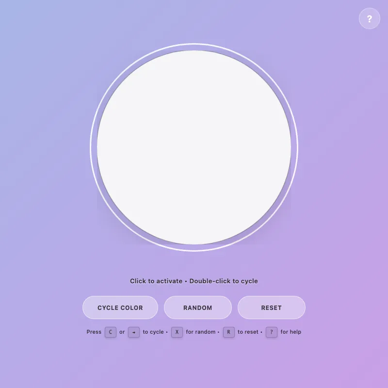 Render of circle · chain · Haiku 4.5, step 058