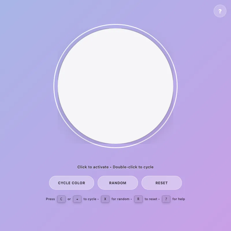 Render of circle · chain · Haiku 4.5, step 061