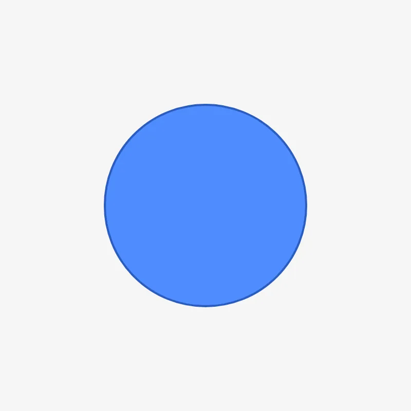 Render of circle · sample · Sonnet 5, trial 008