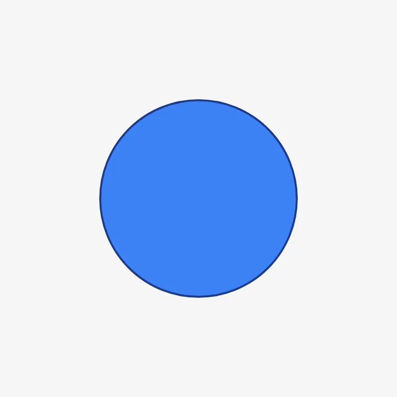 Render of circle · sample · Sonnet 5, trial 032