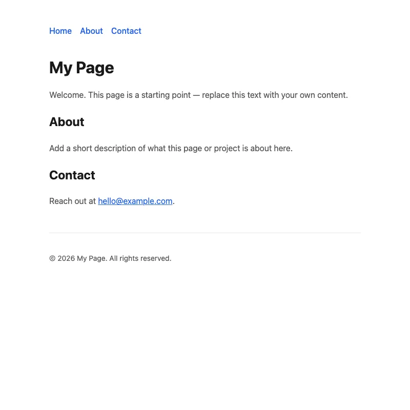 Render of html · chain · Sonnet 5, step 026